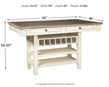 Bolanburg - Beige - Rectangular Dining Room Counter Table by Signature Design by Ashley® | Bel Furniture