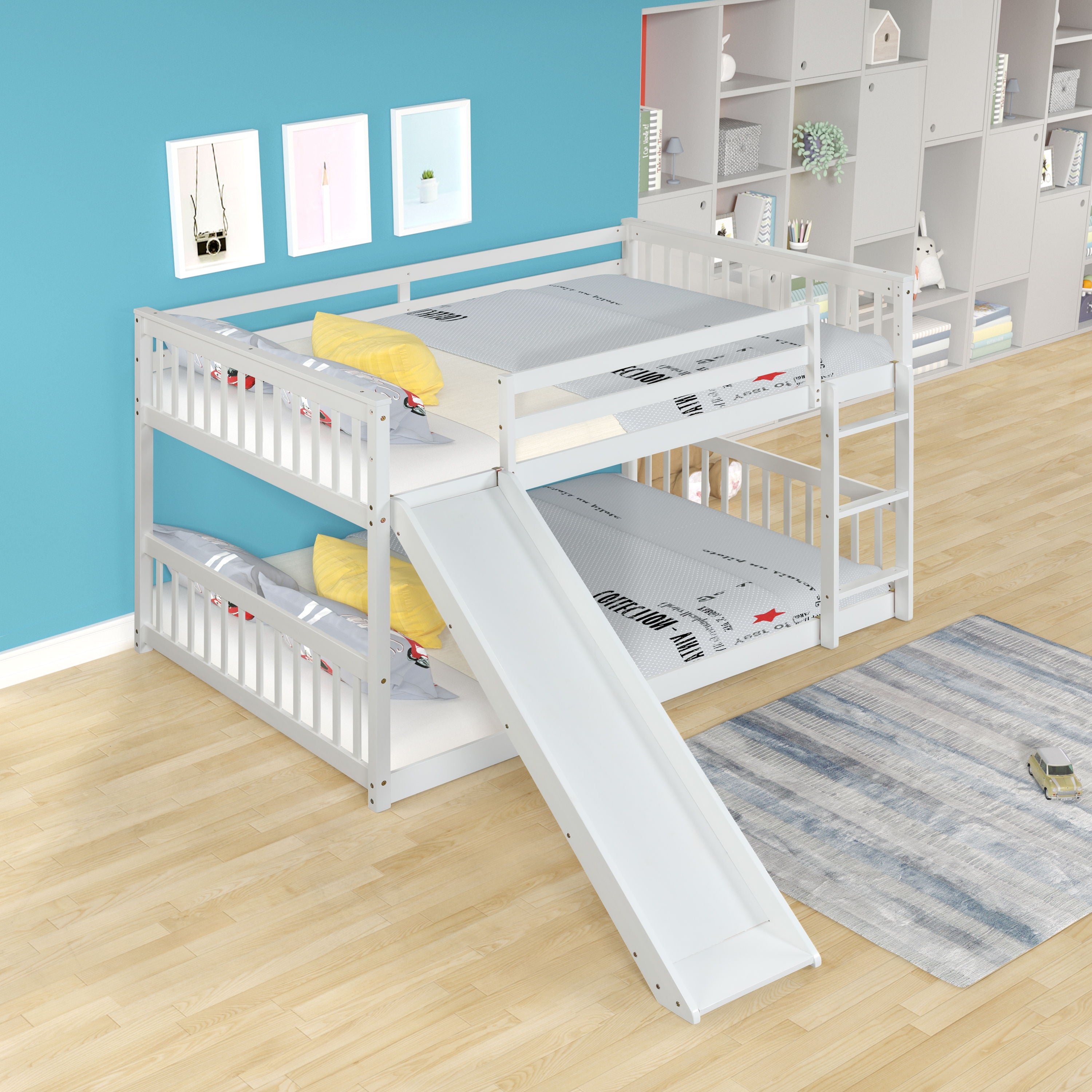 Bunk Bed With Slide And Ladder