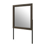 Harry - Mirror, Large Scale Design For Bedroom - Brown