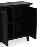 Redmond - Handcrafted Low Storage Cabinet