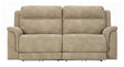 Next-Gen - Power Reclining Sofa Beige by Signature Design by Ashley® | Bel Furniture