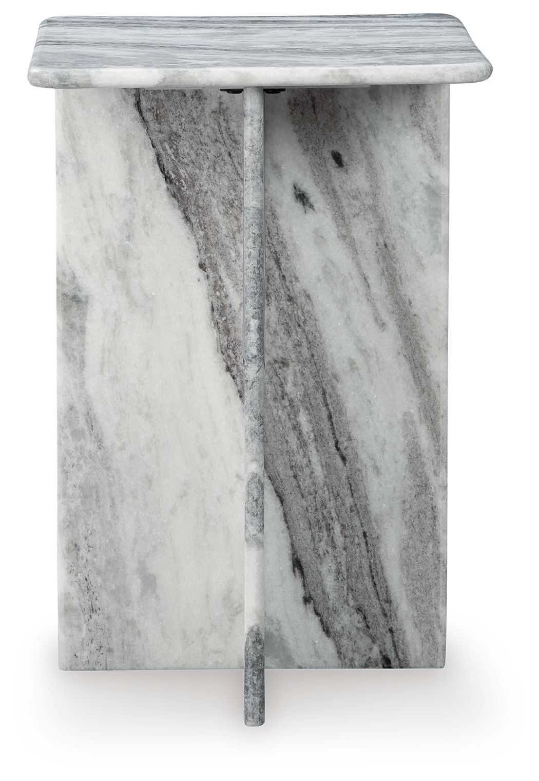 Keithwell - Gray - Square Accent Table by Signature Design by Ashley® | Bel Furniture