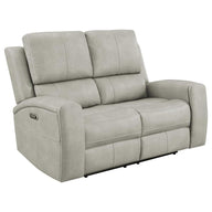 Brickston - Triple Power Reclining Loveseat
