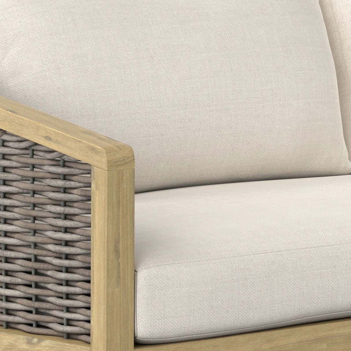 Parkside - Outdoor Sofa - Natural by Simpli-Home | Bel Furniture