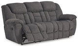 Foreside - Charcoal - Reclining Sofa by Signature Design by Ashley® | Bel Furniture