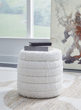 Duntler - Ivory - Storage Ottoman by Signature Design by Ashley® | Bel Furniture