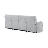 Sleeper Sofa With Storage Chaise - Gray