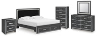 Zuraleus - Storage Bedroom Set