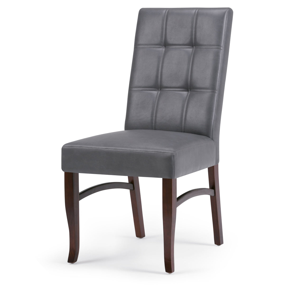 Ezra - Deluxe Dining Chair (Set of 2) - Stone Gray by Simpli-Home | Bel Furniture