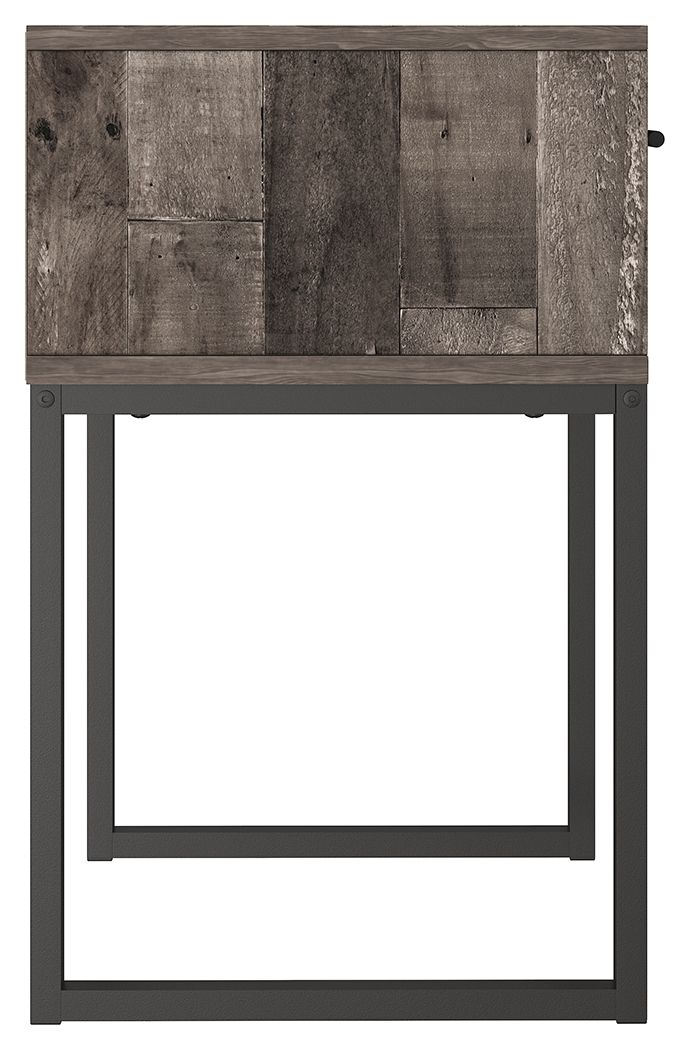 Neilsville - Black / Gray - One Drawer Night Stand by Signature Design by Ashley® | Bel Furniture
