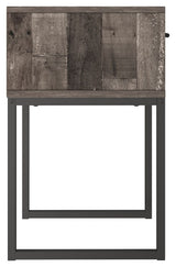 Neilsville - Black / Gray - One Drawer Night Stand by Signature Design by Ashley® | Bel Furniture