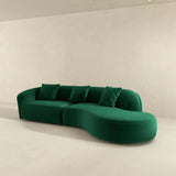 Elijah - Japandi Style Curvy Sectional Sofa