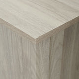 Modern Farmhouse 2 Door Glass Windowpane 70" TV Stand For 80" TVs