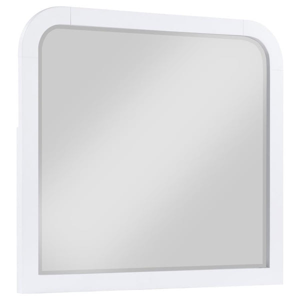 Anastasia - Dresser Mirror - Pearl White