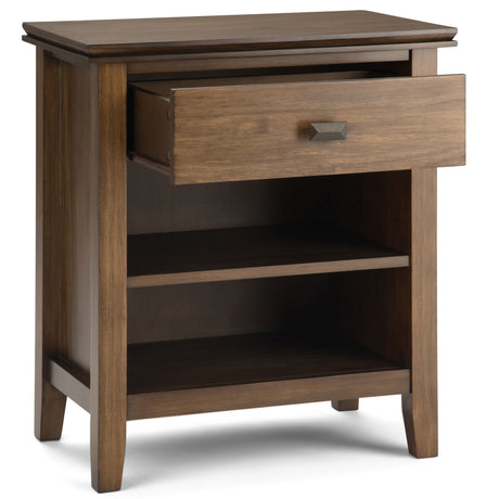 Artisan - Handcrafted Bedside Table by Simpli-Home | Bel Furniture