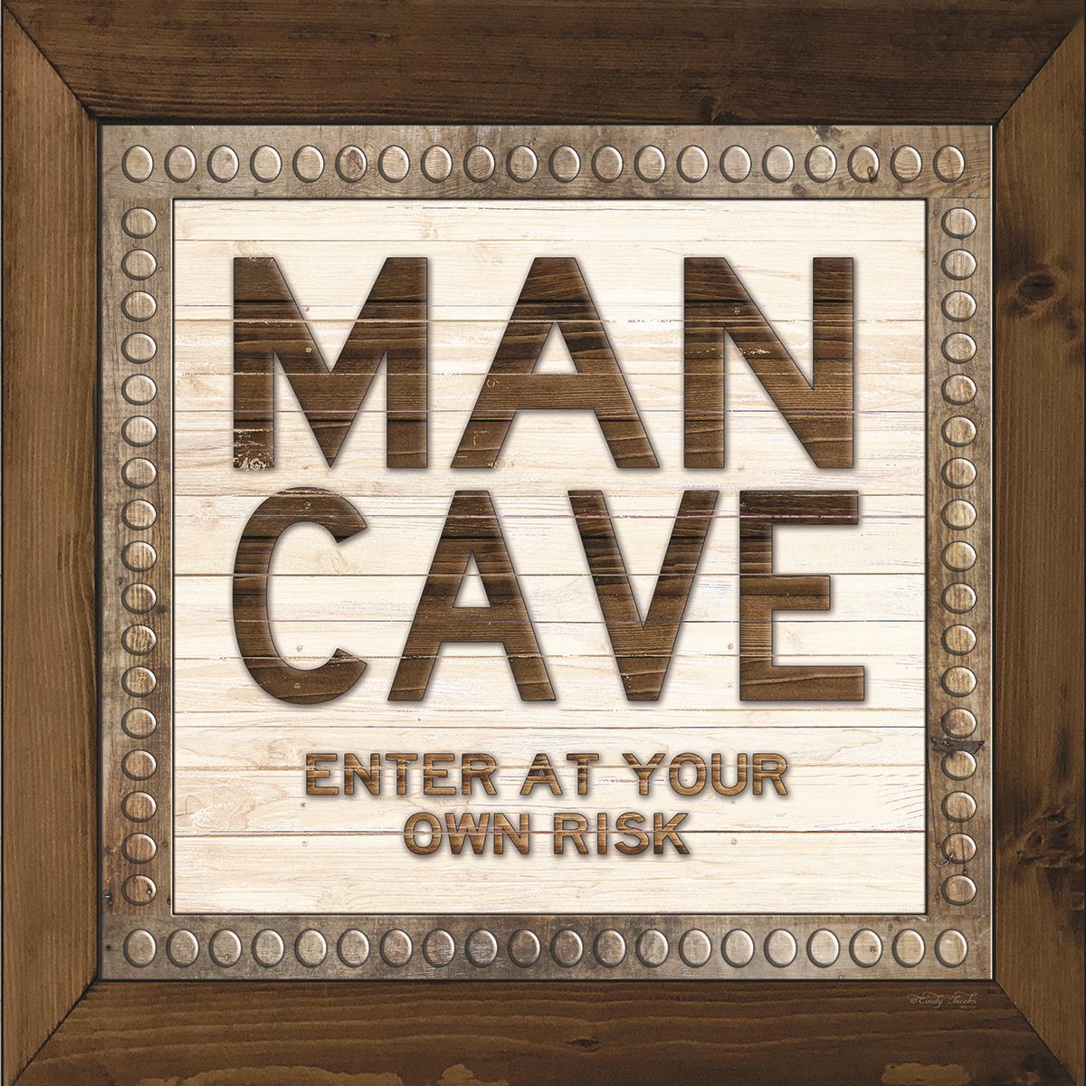 Man Cave By Cindy Jacobs - Dark Brown