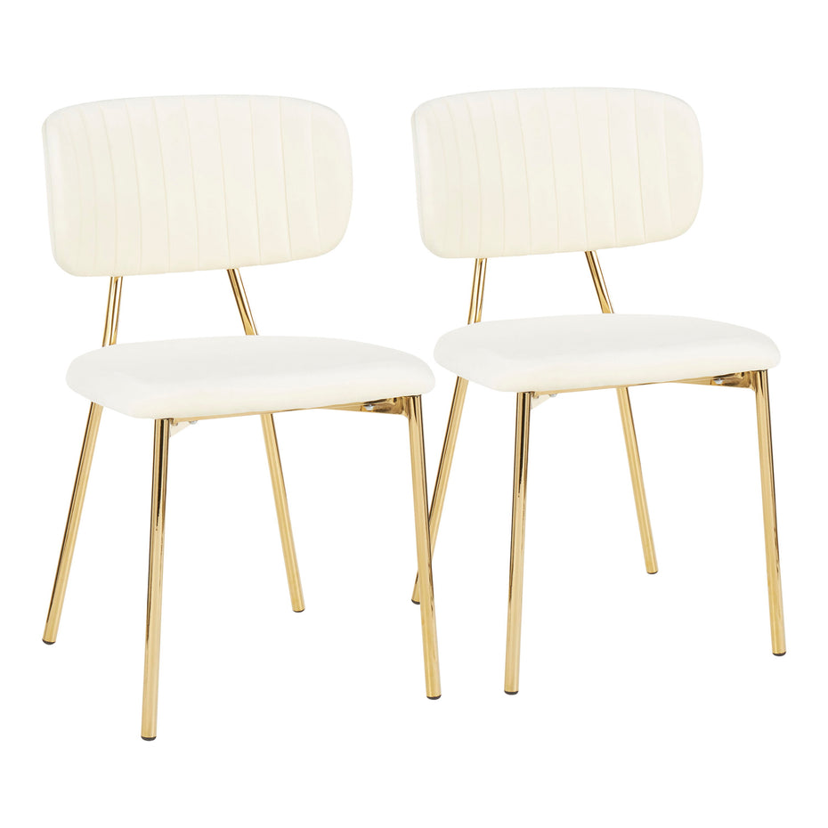 Bouton - Contemporary / Glam Chair (Set of 2)