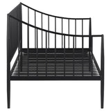 Newbury - Metal Twin Daybed Bed Frame - Matte Black