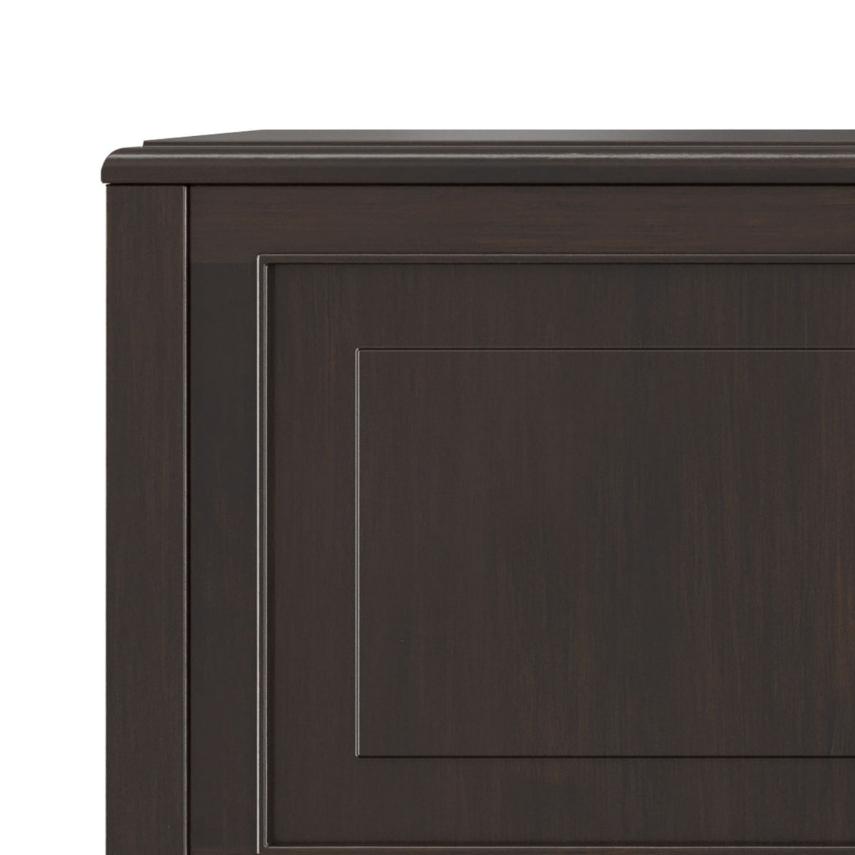 Connaught - Large Storage Bench Trunk - Dark Brown