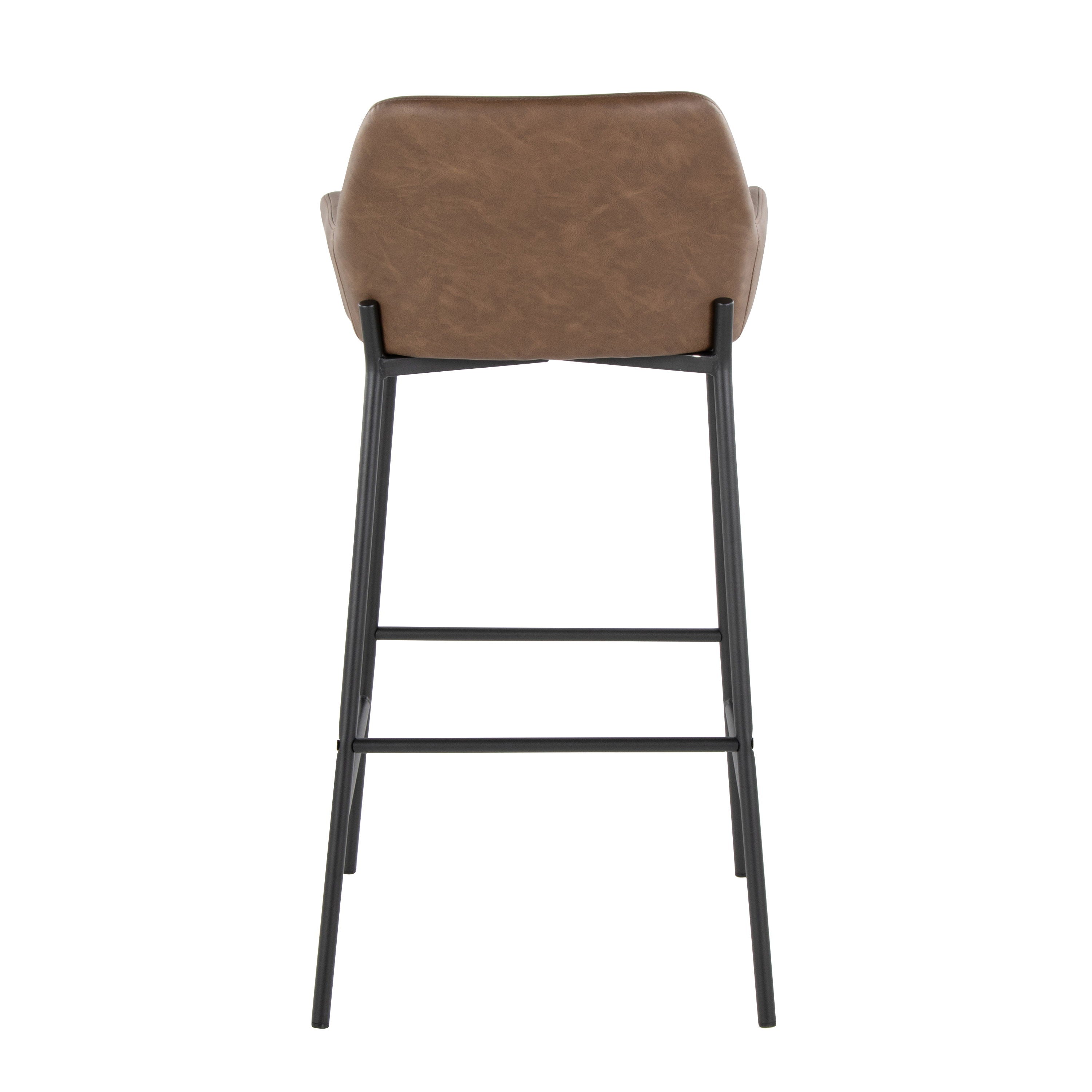 Daniella - Contemporary Fixed Height Barstool (Set of 2)