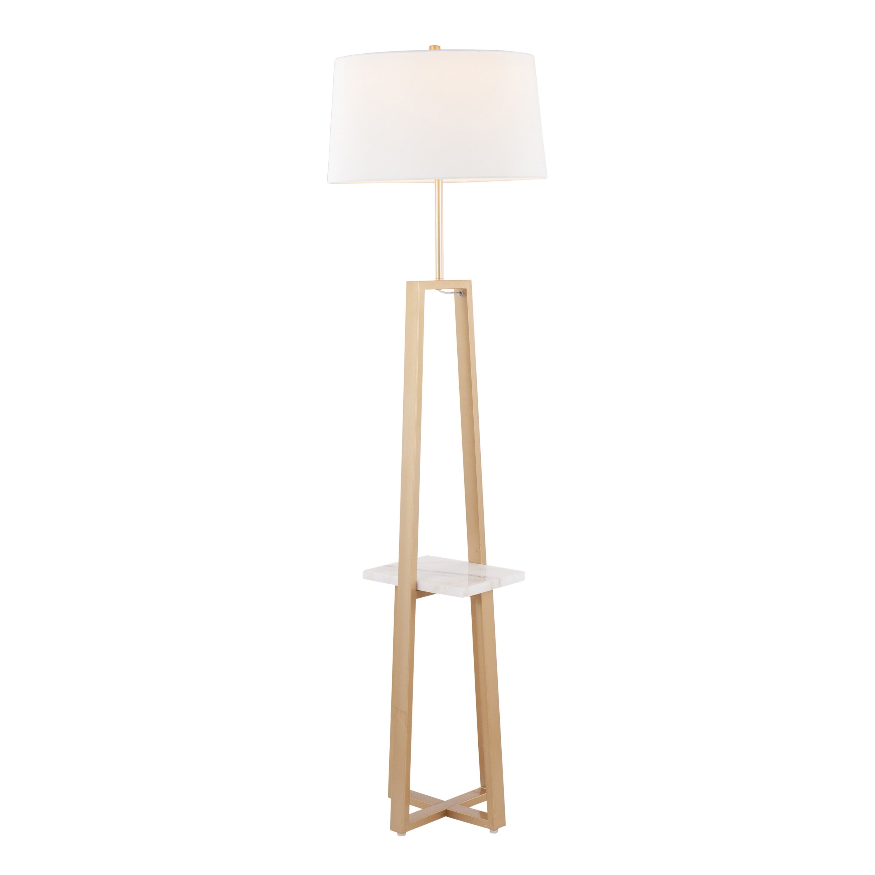 Cosmo - Shelf Contemporary / Glam Floor Lamp