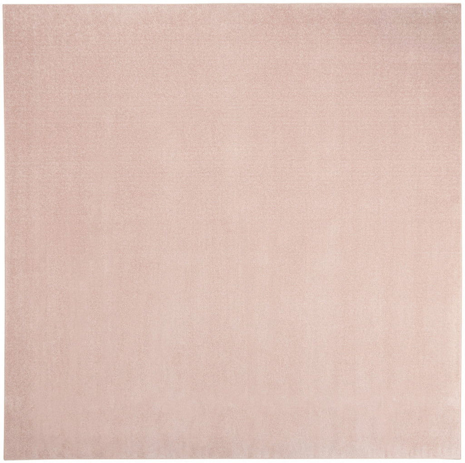 9' X 9' Square Non Skid Indoor / Outdoor Area Rug - Pink