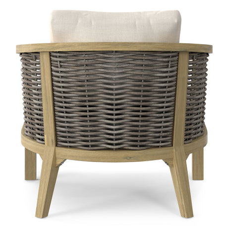 Parkside - Outdoor Conversation Chair (Set of 2) - Natural by Simpli-Home | Bel Furniture