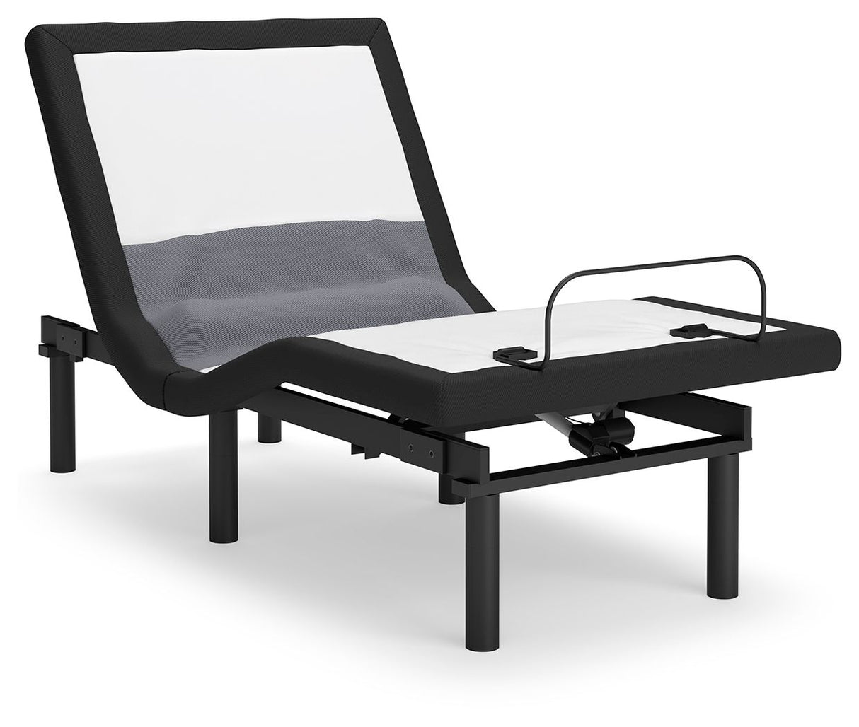 Best Base With Lumbar And Audio - Twin XL Adjustable Base - Charcoal Gray