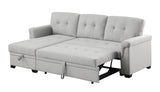 Hunter - Reversible Sleeper Sectional Sofa With Storage Chaise