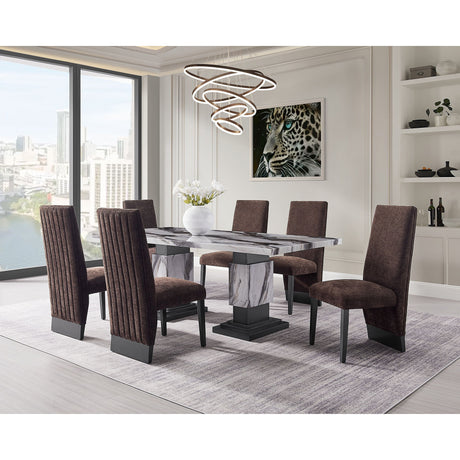 Stacey - Contemporary Dining Chair (Set of 2) - view 22
