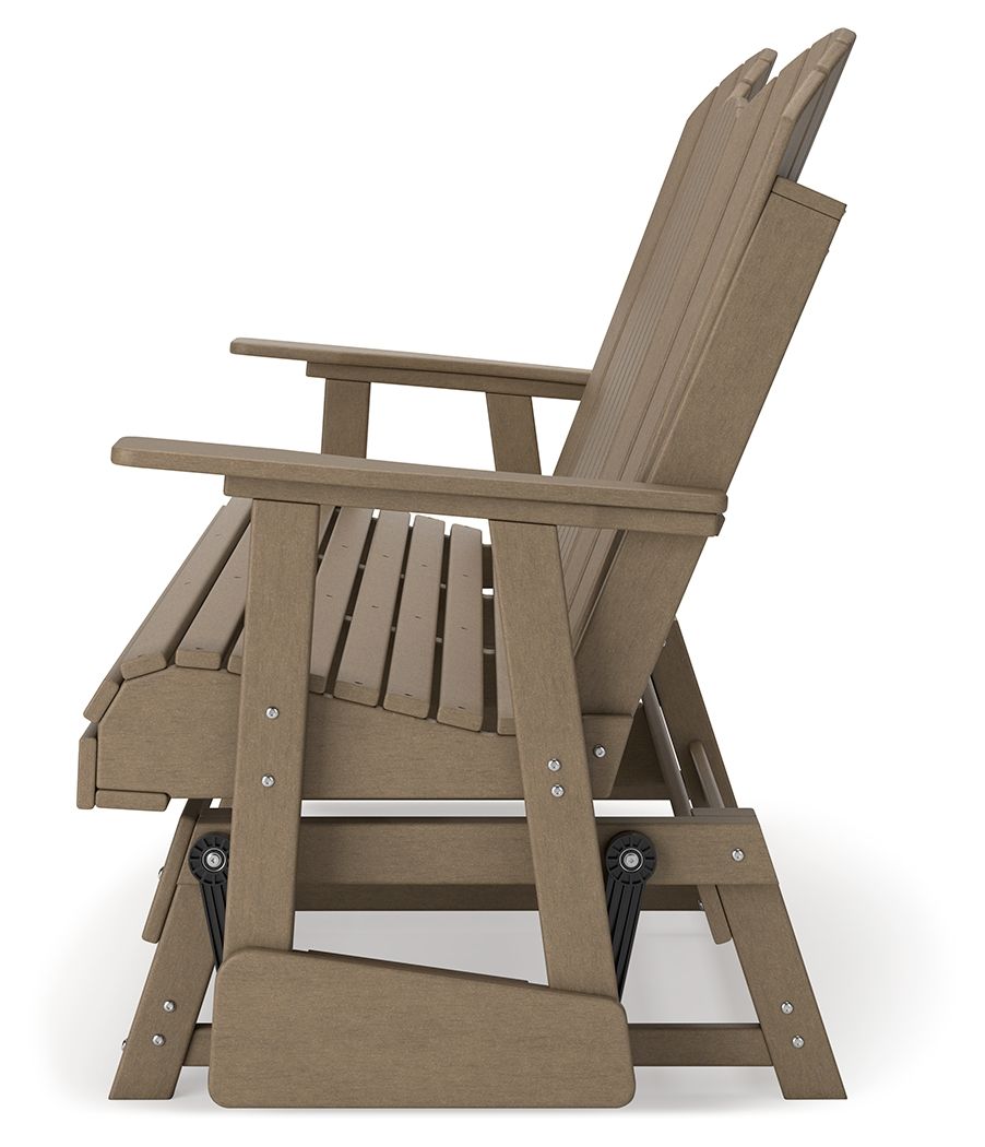 Hyland Wave - Glider Loveseat by Signature Design by Ashley® | Bel Furniture