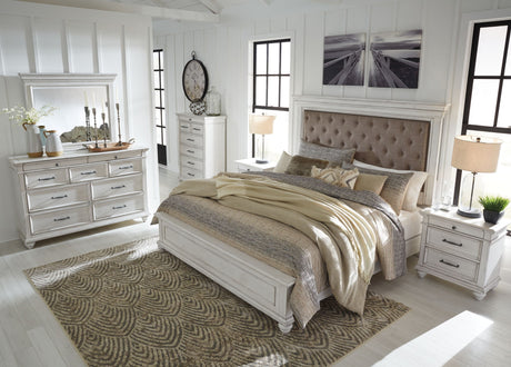 Kanwyn - Upholstered Panel Bed - view 20