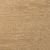 Ottowa - Round Wood Table With Shelf