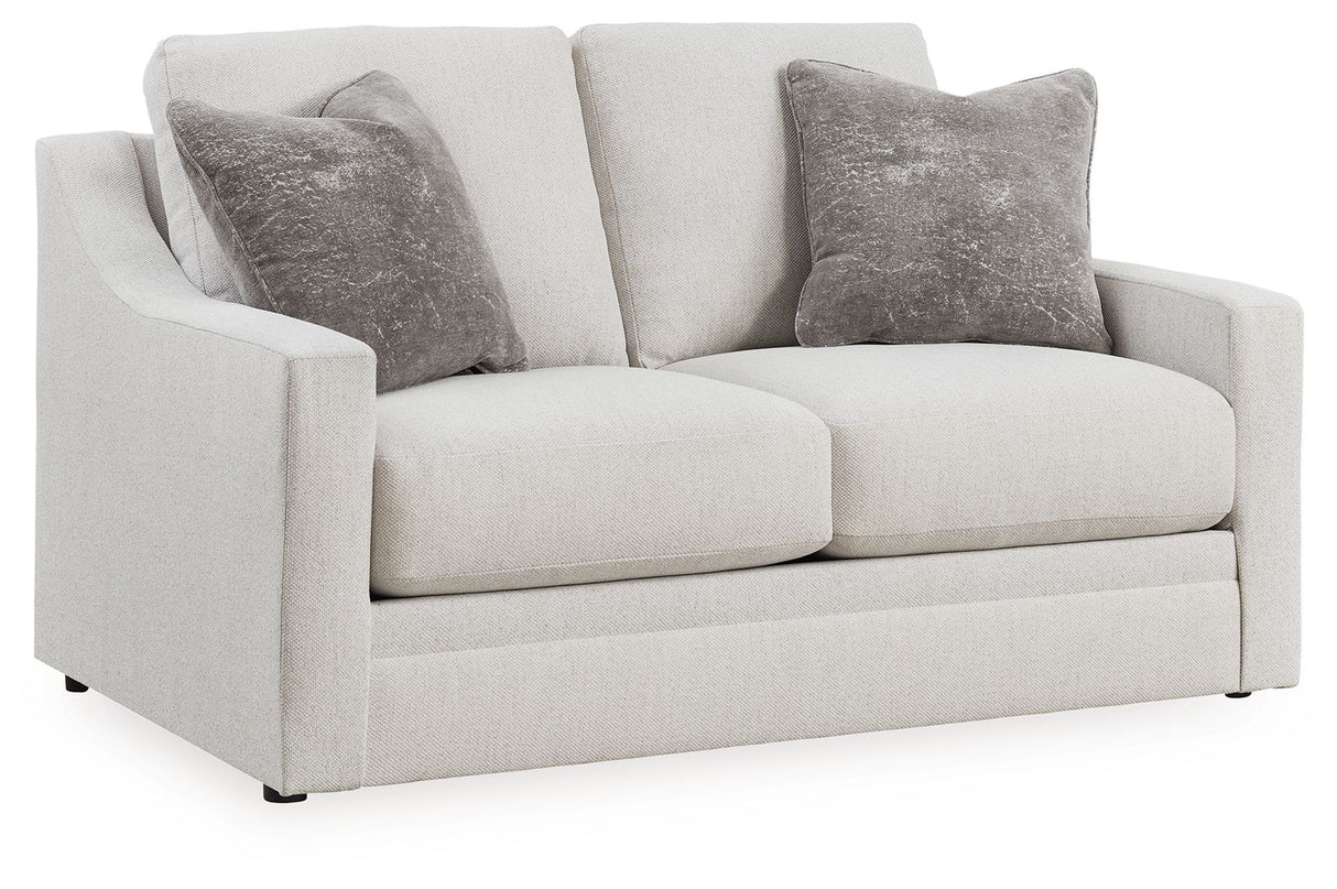 Maitelynn - Chalk - Loveseat by Ashley® | Bel Furniture