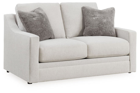 Maitelynn - Chalk - Loveseat by Ashley® | Bel Furniture