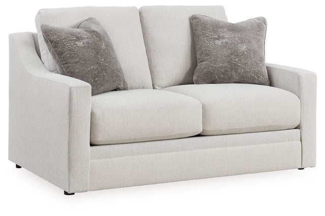 Maitelynn - Chalk - Loveseat by Ashley® | Bel Furniture