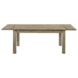 Cardova - 87" Solid Wood Extension Dining Table - Vineyard Oak