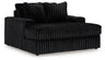 Midnight-Madness - Oversized Chaise Black by Signature Design by Ashley® | Bel Furniture