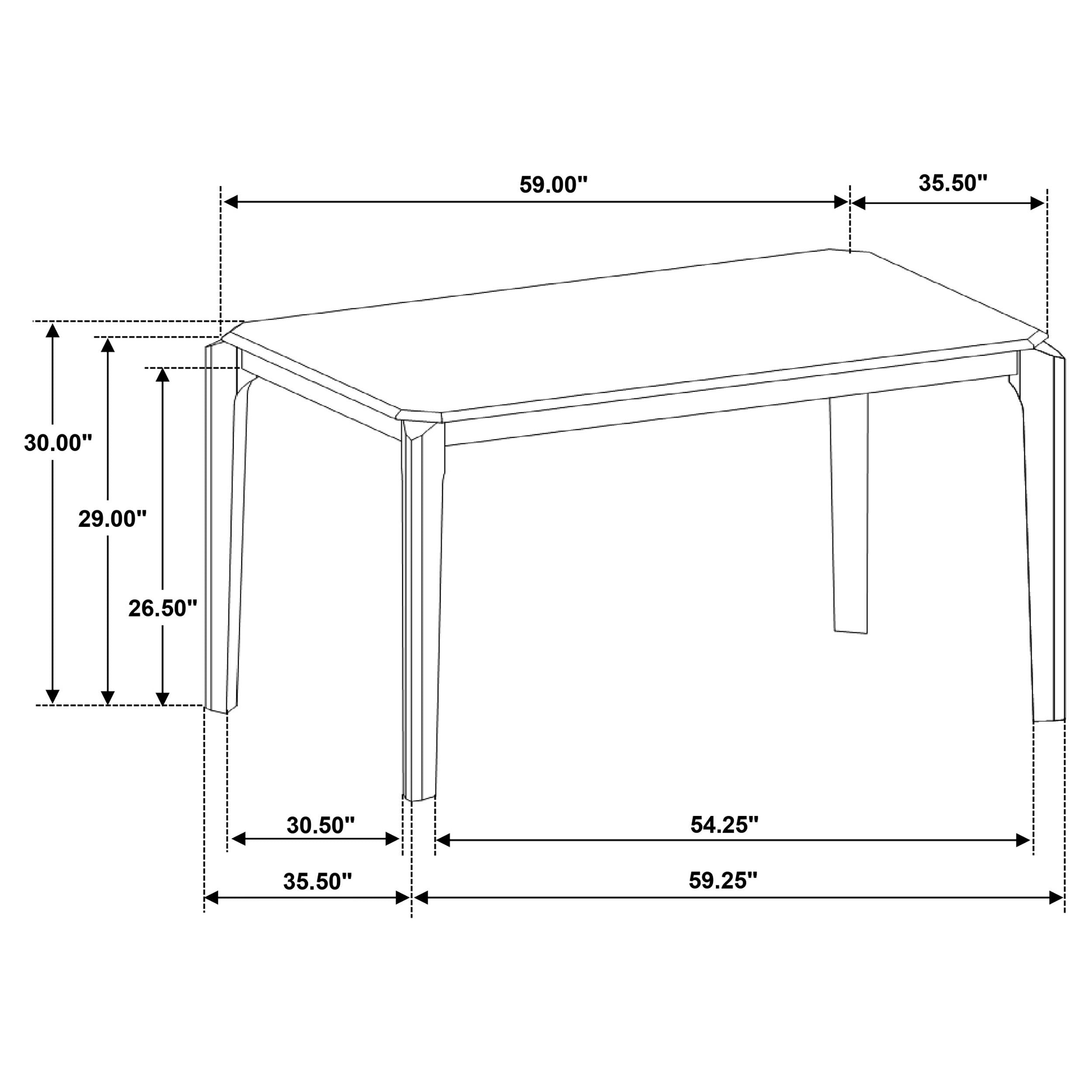 Almonte - Rectangular Dining Set