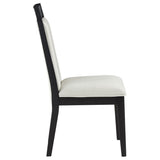 Brookmead - Dining Side Chair (Set of 2) - Ivory / Black