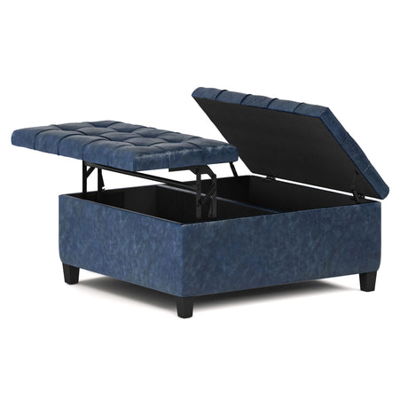 Harrison - Upholstered Coffee Table Storage Ottoman - view 139