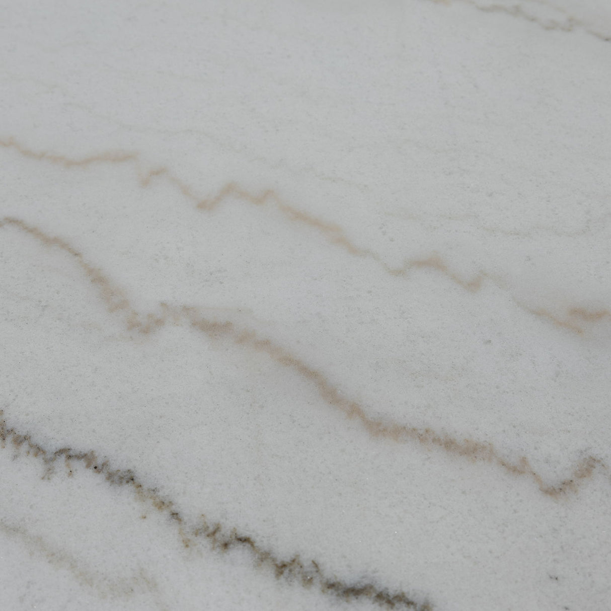 Jasmine - Bar Table With Arched Legs And Marble Top, Triangular Shape - Gray