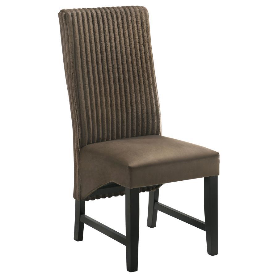 Barrand - Upholstered Dining Side Chair (Set of 2) by Coaster Fine Furniture | Bel Furniture