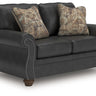 Chasemore - Loveseat Dark Gray by Signature Design by Ashley® | Bel Furniture
