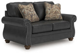 Chasemore - Loveseat Dark Gray by Signature Design by Ashley® | Bel Furniture
