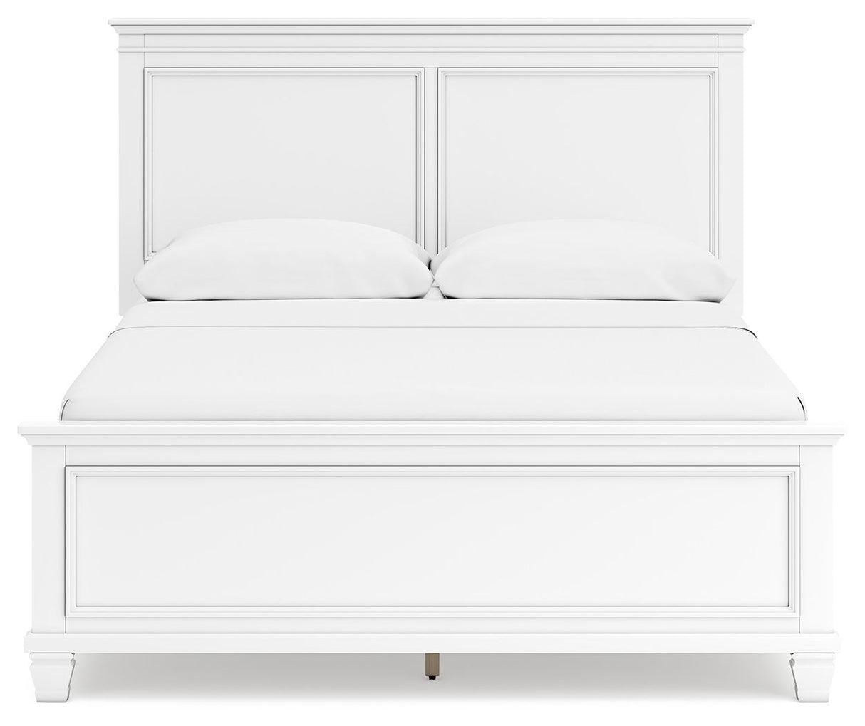 Fortman - Queen Panel Bed - White