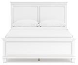 Fortman - Queen Panel Bed - White