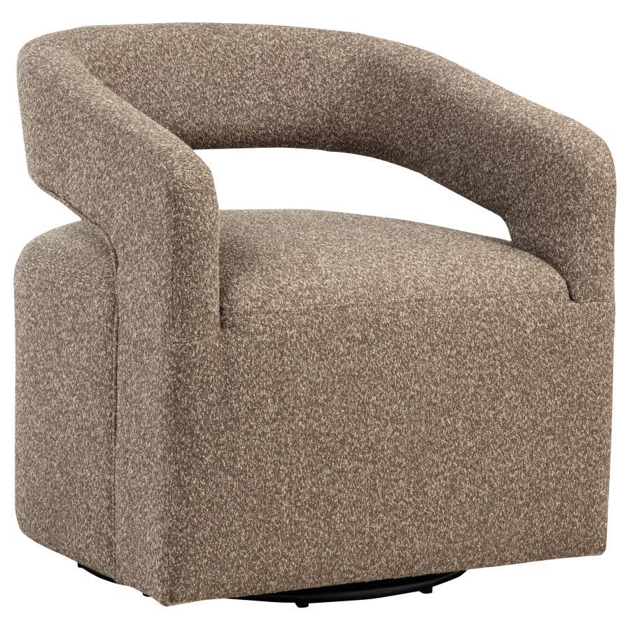 Westhill - Boucle Upholstered Swivel Accent Chair