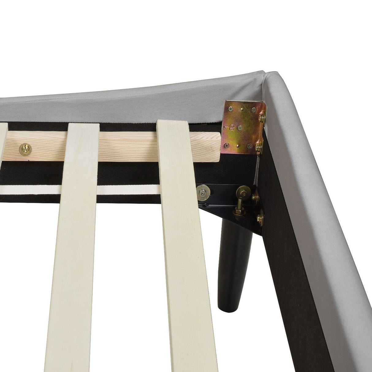 Aspen - Vertical Tufted Modern Headboard Platform Bed Set by Jennifer Taylor Home | Bel Furniture