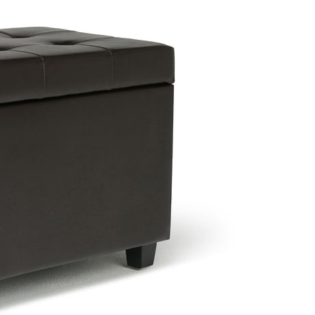 Cosmopolitan - Upholstered Storage Ottoman - view 80